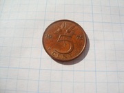 Holandia 5 centów 1975