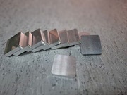 Blaszka, blacha aluminiowa 50x50x10mm, 10szt