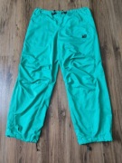 iets frans... Parachute pants spodnie damskie zielone miętowe lekkie 