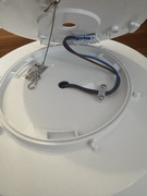 Lampa sufitowa biała