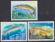 Znaczki Fauna Ryby 1989 z Liechtenstein
