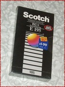 SCOTCH E-195 ,,, VHS kaseta ,,,Folia