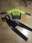 Strój rowerowy komplet kolarski na rower spodnie bluza XL