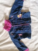 Kurtka jeansowa dziewczęca 