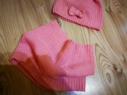 Czapka + komin H&M komplet rozm 128-134