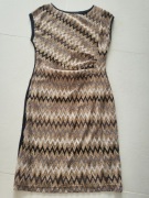 sukienka 36 S złota nitka