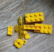 Żółte klocki LEGO 