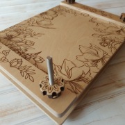 Prasa Do Suszenia Kwiatów Ziół Zielnik Duża Praska Drewniana XXL Herbarium
