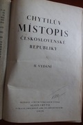 Spis miejscowości Czech 1929 .Chytiluv Mistopis