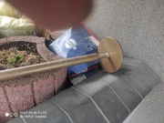 Rura do pole dance  statyczno-obrotowa ,regulowana od 215do 225cm