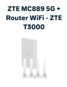 ZTE MC889 5G + Router WiFi - ZTE T3000