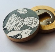 Otwieracz Muminki muminek Hatifnatowie prezent 