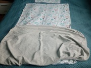 Kołdra i poduszka z pościelą dla niemowląt 