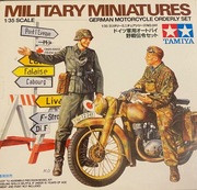 German Motorcycle Orderly  1:35 35241 Tamiya 