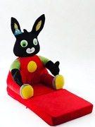 Fotelik pluszowy leżanka Królik Zając Bing krzesełko materac prezent święta