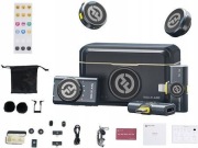 Mikrofon bezprzewodowy krawatowy Hollyland Lark M2 Combo 40H 300m (2TX+3RX)