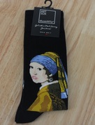 Art Sox MuseARTa – Dziewczyna z perłą (Vermeer) – skarpetki 40–46