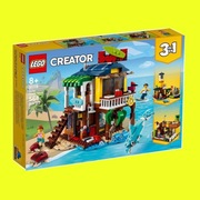#KOMPLET# LEGO 31118 DOMEK SURFERÓW NA PLAZY CREATOR Trójmiasto
