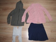 Zestaw ubranek dla dziewczynki roz,134-140