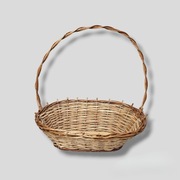 Kosz wiklinowy, prezentowy, upominkowy. 