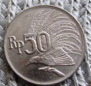 Indonezja 50 Rupi 1971r