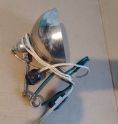 Starą lampa lampka metalowa z PRL 