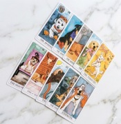 Psi tarot karty tarota z psami 