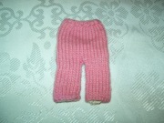 UBRANKO DLA LALKI - SPODENKI RÓŻOWE - Z PRL-u