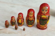 Matrioszka kolekcjonerska, zestaw 7 sztuk 