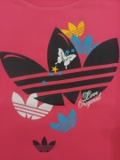 ADIDAS t-shirt różowy M