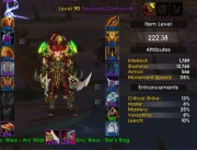 WoW Retail 5 postaci Epic Midnight