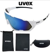 Okulary Uvex przeciwsłoneczne UV400  sportowe do biegania na rower 