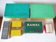 Zestaw starych ramek i pojemników do slajdów/diapozytywów Foton PRL