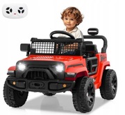 Nowy samochód elektryczny dla dzieci COSTWAY– czerwon