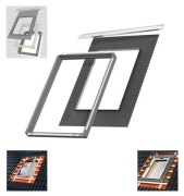 Zestaw do ciepłego montażu BDX 2000 UK08 134x140 izolacja termiczna BFX+BDX