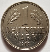 Niemcy RFN 1 marka 1950 mennica F