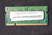 Pamięć RAM SODIMM Hynix do Laptopa pc2-5300s-555-12 512 MB 2rx16