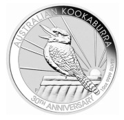 2020 Australian Kookaburra 10oz srebro 10$