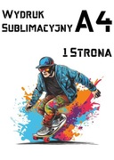 Wydruk druk sublimacyjny A4 - 1 strona