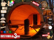 SAUNA Ogrodowa 400cm + PRZEDSIONEK + OKNO 100% +GRATIS Beczka 500L =Wycena