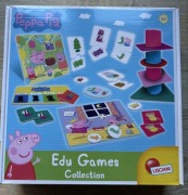 PEPPA PIG - ŚWINKA PEPPA - GRY EDUKACYJNE - EDU GAMES - NOWA - DOBRA CENA