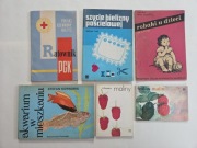 Atlas malin + 4 inne - zdrowie, przyroda i hobby, PRL