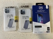 Nowa Folia Matowa Silky MatPro 3mk oraz 2 x etui do IPhone 12 Pro Max