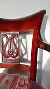 Fotel typu Biedermeier 