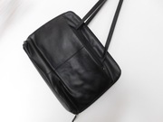 Sergio Castelii czarna torba laptop dokumenty