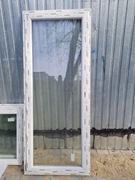 Okno PCV białe 890 x 2180