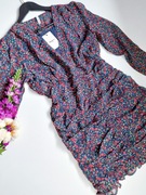 PREMIUM Sukienka w kwiaty Pepe Jeans 38 M podkreśla figurę na wesele