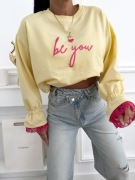 Bluza z kironkowymi rękawami włoskiej marki Mojo