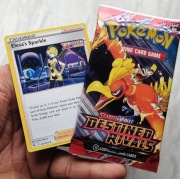 Pokemon booster Destined Rivals Karty pokemon Blitzle Zebstrika