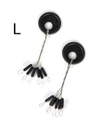 Stopery wędkarskie podłóżne, rozm L - 1 zestaw = 12 sztuk 